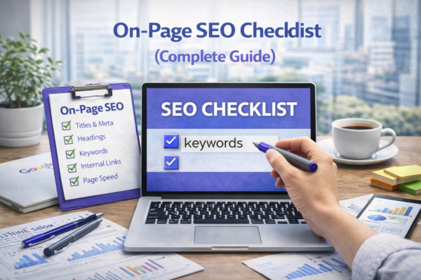 On-Page SEO Checklist (Complete Guide)