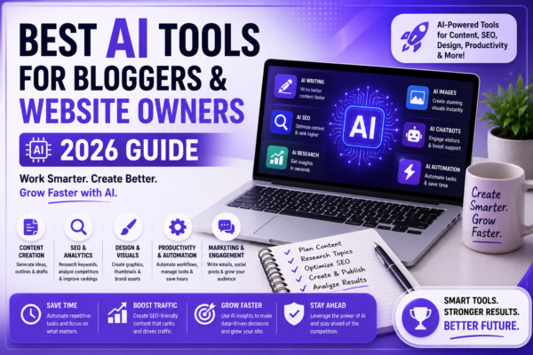 Best AI Tools for Bloggers and Website Owners (2026 Guide)