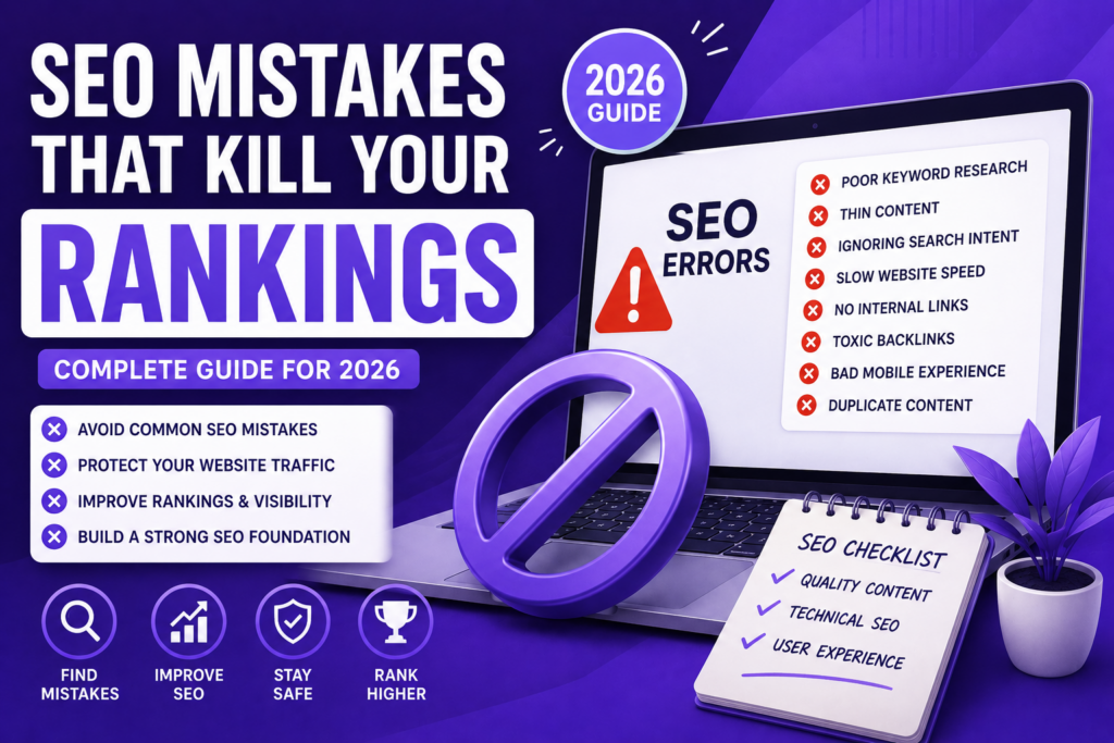 SEO Mistakes That Kill Your Rankings